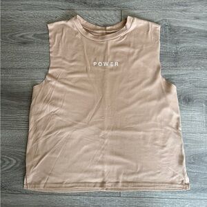 Active Cropped Tank Top